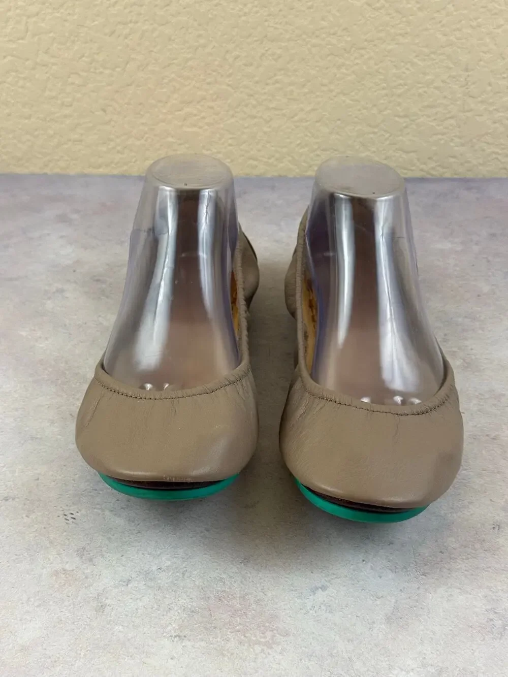 Tieks Shoes Womens Size 10 Brown Leather Ballet Flats Comfort Italy Casual